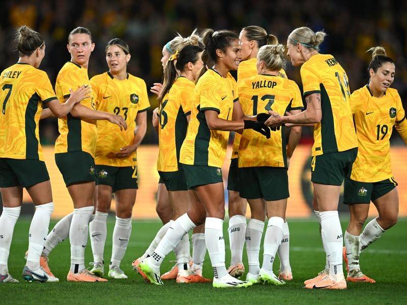 Australia have urged football chiefs to ensure the World Cup leaves a legacy for the women's game. (Joel Carrett/AAP PHOTOS) Australia have urged football chiefs to ensure the World Cup leaves a legacy for the women's game. (Joel Carrett/AAP PHOTOS)