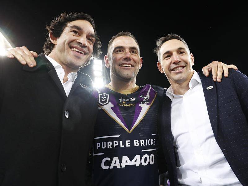 Johnathan Thurston, Cameron Smith and Billy Slater have worked hard to counter NSW's threat.