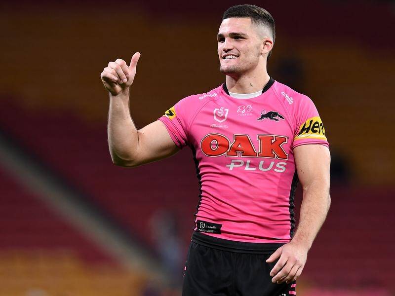 Penrith halfback Nathan Cleary is favourite to be named Dally M winner this year.