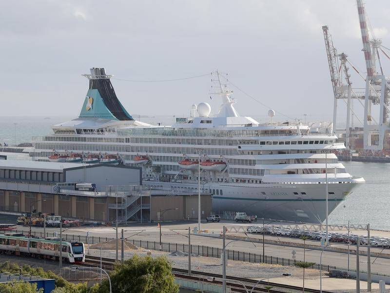 A passenger from German cruise ship the Artania has died from coronavirus in a Perth hospital.