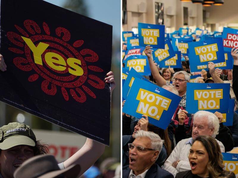 The 'yes' and 'no' campaigns will travel across the country in a bid to secure referendum votes. (Dominic Giannini / Dominic Giannini/AAP PHOTOS)