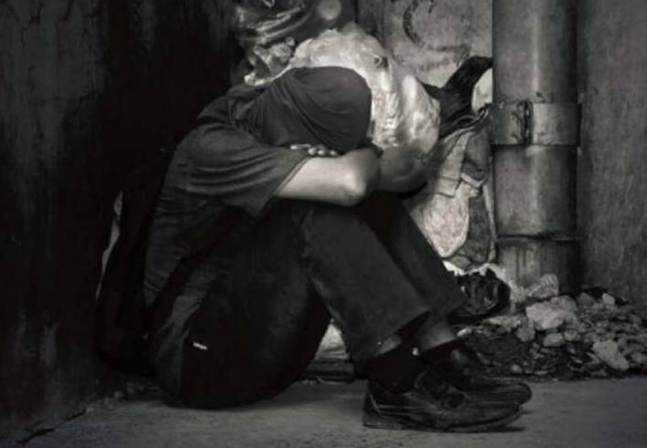 A person experiencing homelessness. Picture: File
