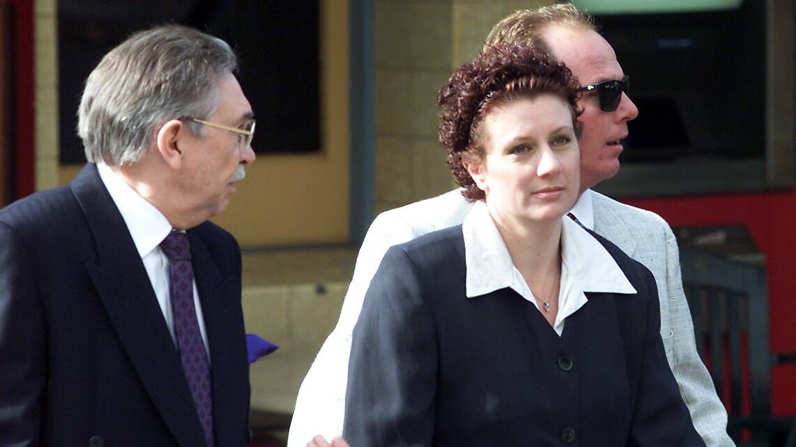 Kathleen Folbigg arrives at court in Newcastle in 2002. File picture Kathleen Folbigg arrives at court in Newcastle in 2002. File picture