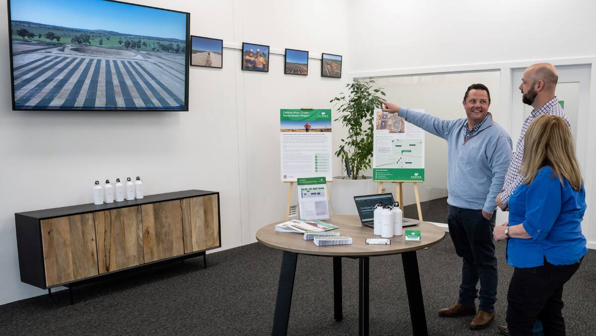 Inside the new REZ community hub on Church Street. Picture supplied