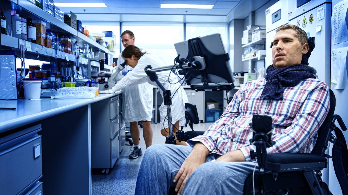 LEADING RESEARCHER: Professor Justin Yerbury received an Order of Australia (AM) for his contribution to MND research and advocacy. Picture: Paul Jones.