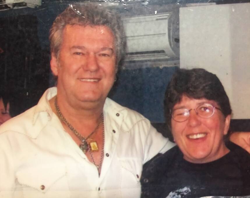 AMONG THE MEMORIES: Sue Pillans was given the opportunity to meet Jimmy Barnes, as he was one of the only people she remembered after the accident. Photo: SUPPLIED