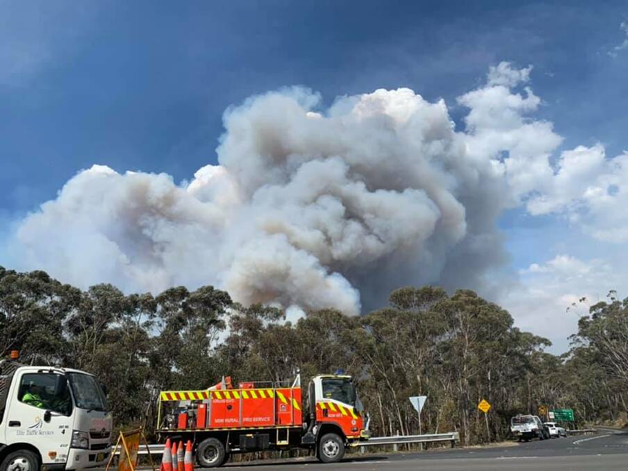 Photo: The 364,000 hectare Gospers Mountain bushfire
