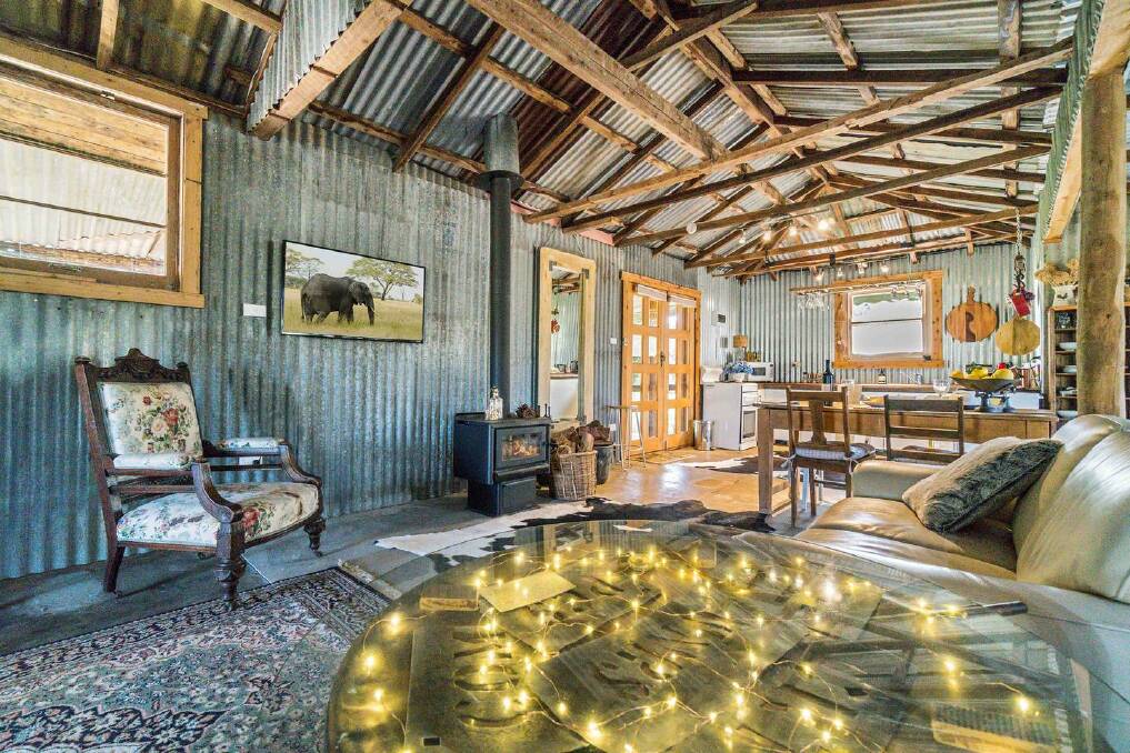 The Shearing Shed is located in Cowra. Photo: AIRBNB