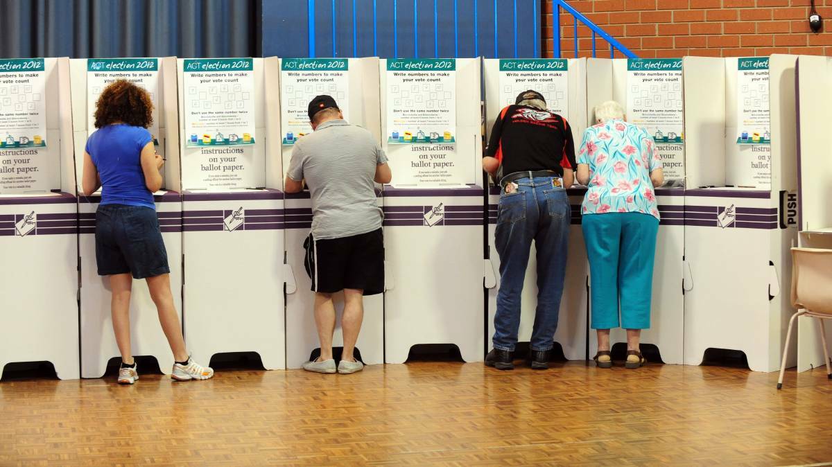 An in depth look at the results of the polling booths in Oberon. Picture: Karleen Minney
