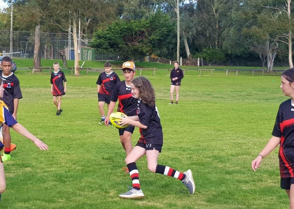 Oberon High School students competed at the Rural Cup in Molong. Picture: Supplied
