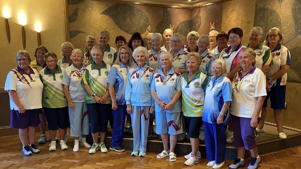 Western District lady bowlers battled it out for the Buxton Trophy at the Lithgow Workies Club. Picture: Supplied