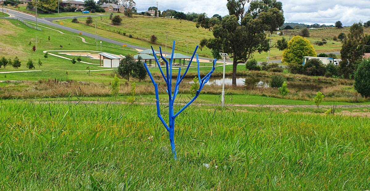 PLAN: Here's an idea of what the Blue Tree will look like. Picture: SUPPLIED