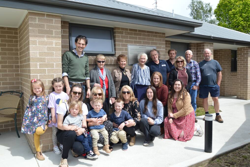 FAMILY: Mervyn Dwyer's family were honoured to be there for the official opening. Picture: ALANNA TOMAZIN