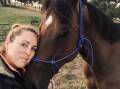 Oberon counsellor Tara Sutton has a passion for helping people with horses at ANSA Counselling. Picture: Supplied