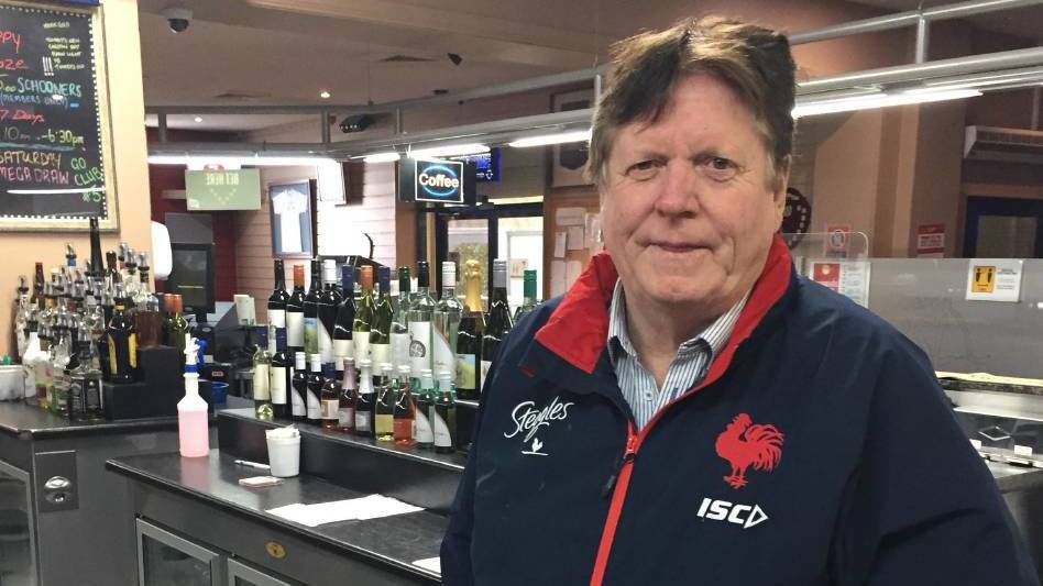 DO THE RIGHT THING: Oberon RSL manager Peter Price is urging patrons to do the right thing. Photo: SUPPLIED